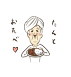 「またおじ」またおじいちゃんがいない（個別スタンプ：9）