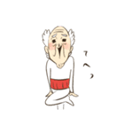 「またおじ」またおじいちゃんがいない（個別スタンプ：10）