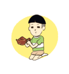「またおじ」またおじいちゃんがいない（個別スタンプ：25）