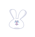 動く！ F＆Bunny friends（個別スタンプ：2）