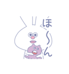 動く！ F＆Bunny friends（個別スタンプ：14）