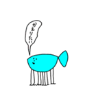 おSAKANAくん☆2（個別スタンプ：4）