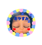 全力顔の宇宙人女子2（個別スタンプ：18）