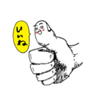 りえじのシュールな手描きらくがき（個別スタンプ：1）