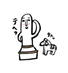 りえじのシュールな手描きらくがき（個別スタンプ：6）