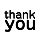 デカ文字タメ（個別スタンプ：2）