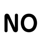 デカ文字タメ（個別スタンプ：39）