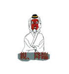 お面トリオの日常（個別スタンプ：16）