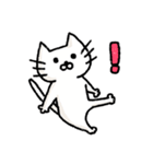 「ねこめさんとぼしくん」のねこめさん（個別スタンプ：19）