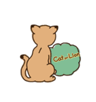 ユーモラスな猫たちの物語（個別スタンプ：5）
