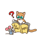 ユーモラスな猫たちの物語（個別スタンプ：8）