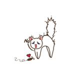 ユーモラスな猫たちの物語（個別スタンプ：10）