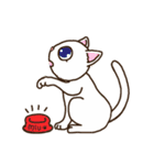 ユーモラスな猫たちの物語（個別スタンプ：14）