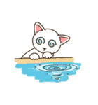 ユーモラスな猫たちの物語（個別スタンプ：20）