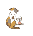 ユーモラスな猫たちの物語（個別スタンプ：23）