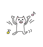 ねこいぬのひらがなでゆるーいけいご（個別スタンプ：26）