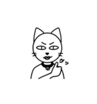 Re:ねこ氏（個別スタンプ：1）