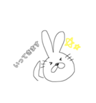 話すうさぎ（個別スタンプ：10）