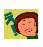 前下がりボブ（個別スタンプ：4）