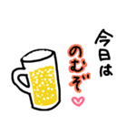 お酒ばかりのスタンプ（個別スタンプ：22）