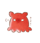 なんか、ふんわりしてるメンダコ（個別スタンプ：3）