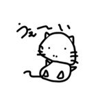 テキトーに描いたねこ（個別スタンプ：13）