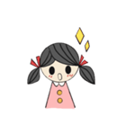 小さいおんなのこ（個別スタンプ：2）