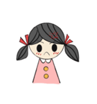 小さいおんなのこ（個別スタンプ：6）