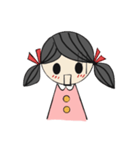 小さいおんなのこ（個別スタンプ：9）