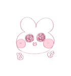 ゆるゆるうるうるうさぎ（個別スタンプ：1）