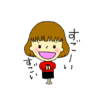 女の子が使えるスタンプ♡（個別スタンプ：3）
