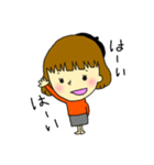 女の子が使えるスタンプ♡（個別スタンプ：6）