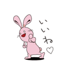 なまいきウサギ#3（個別スタンプ：15）