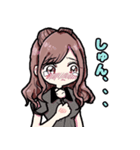 織田唯愛 with いちオタパンず（個別スタンプ：9）