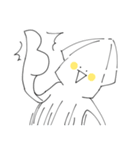 つれづれいか 落書きver 修正版（個別スタンプ：34）