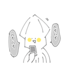 つれづれいか 落書きver 修正版（個別スタンプ：35）