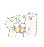 飲兵衛ねこぱか（個別スタンプ：9）