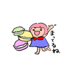 ナチュレルのゆるガール（個別スタンプ：12）