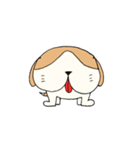 ゆるく使えるビーグル（個別スタンプ：1）