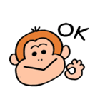 おさるのさるおくん。（個別スタンプ：1）