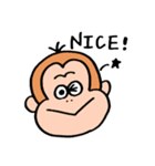 おさるのさるおくん。（個別スタンプ：5）