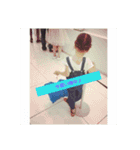 後ろ姿 iyone-san（個別スタンプ：3）