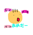 ちゃーさんの毛が三本（個別スタンプ：28）