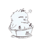 ふかふかフクロウのまーも。（個別スタンプ：35）