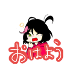 ひとこと女子_hitokotojyosi_（個別スタンプ：1）