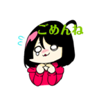 ひとこと女子_hitokotojyosi_（個別スタンプ：3）