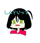 ひとこと女子_hitokotojyosi_（個別スタンプ：6）