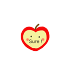 りんごトーク2（個別スタンプ：7）
