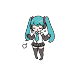 ふっくら初音ミクのスタンプ（個別スタンプ：12）