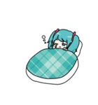 ふっくら初音ミクのスタンプ（個別スタンプ：20）